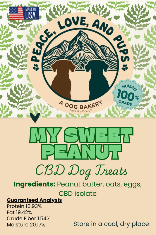 My Sweet Peanut - CBD Dog Treats