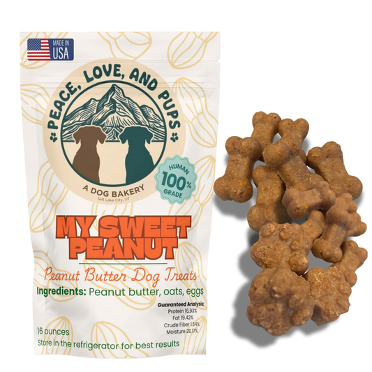 My Sweet Peanut - Peanut Butter Dog Treats
