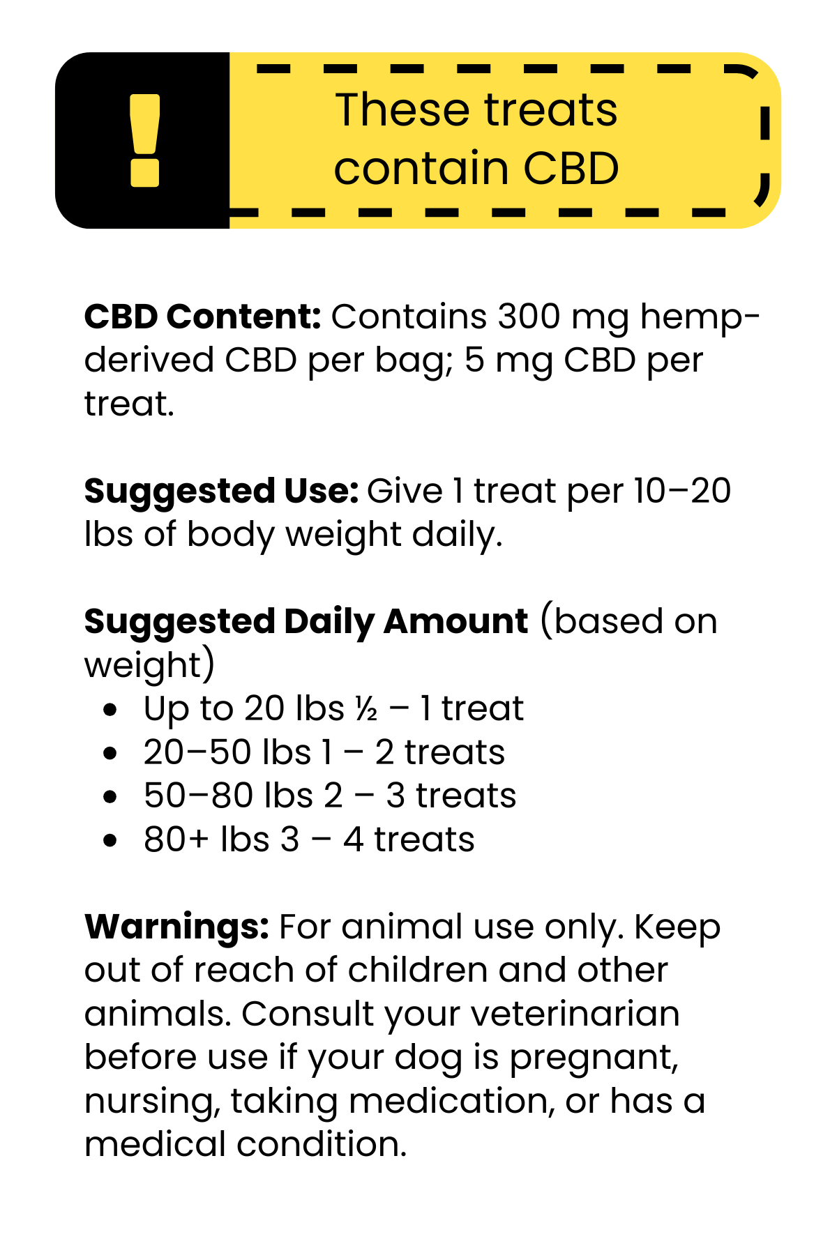 My Sweet Peanut - CBD Dog Treats