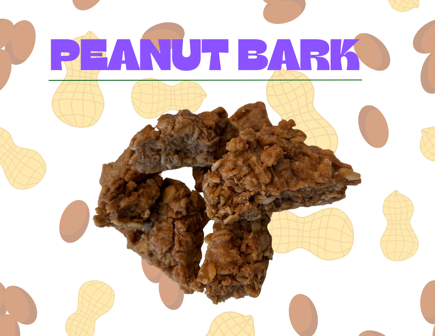 Peanut Bark - Peanut Butter Dog Treats